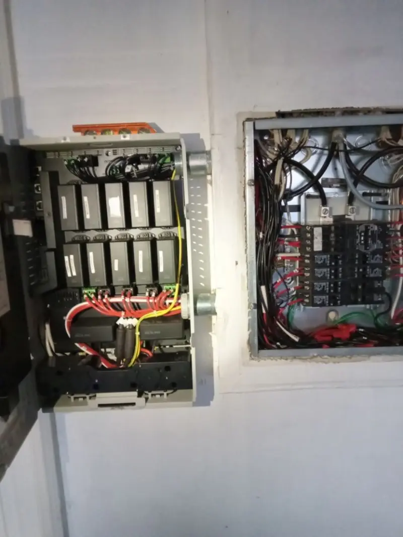 Electrical panel upgrade completed for Carbon Monoxide Detector Installation in Cherry Grove